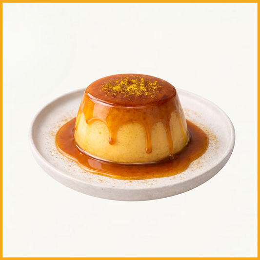 Golden Chai Crème Caramel