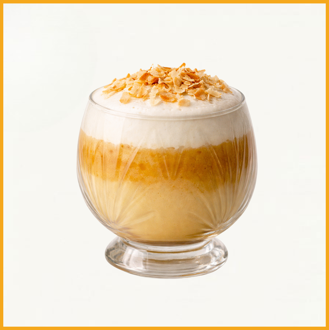 Golden Chai Toasted Coconut Cloud Latte