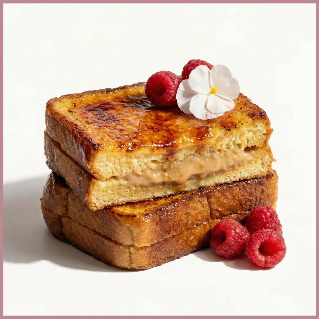 London Fog Crème Brûlée French Toast